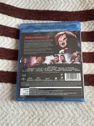 Pack Muñeco Diabólico 1, 2 y 3 Blu-ray