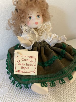 Bambola Porcellana Capodimonte Artistica