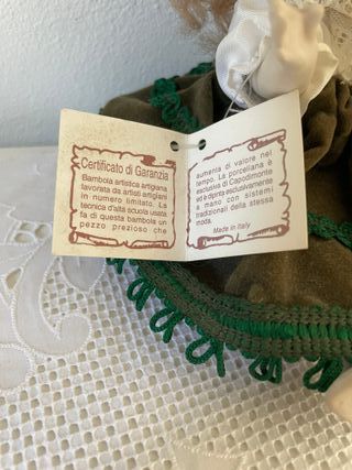 Bambola Porcellana Capodimonte Artistica