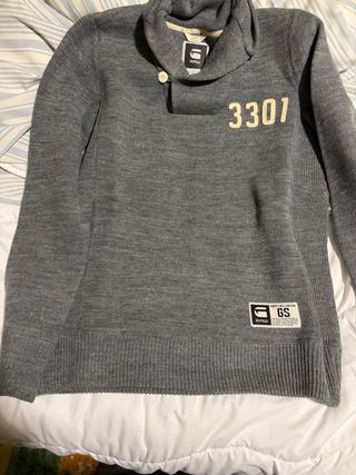Jersey G-Star RAW Talla M Gris