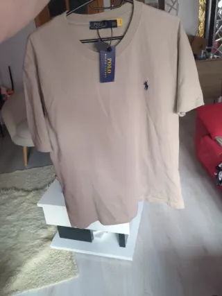Camiseta Polo Ralph Lauren Beige Talla s