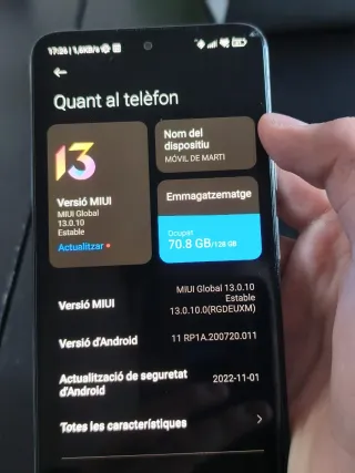 Xiaomi Redmi Note 10 Pro 128GB Azul/Blanco