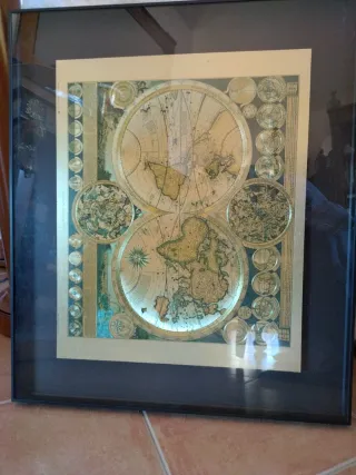 Mapa Mundi Peter Schenk el Viejo 1645-1715