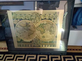 Mapa Mundi Peter Schenk el Viejo 1645-1715