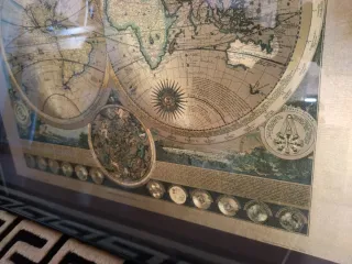 Mapa Mundi Peter Schenk el Viejo 1645-1715