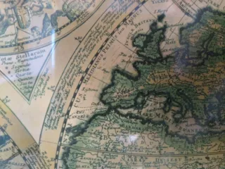 Mapa Mundi Peter Schenk el Viejo 1645-1715