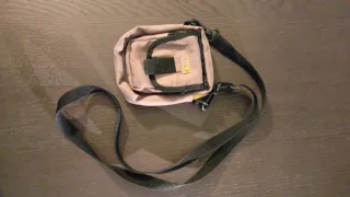 Bolso pequeño Lafuma beige y negro