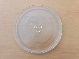 Plato giratorio para microondas de cristal
