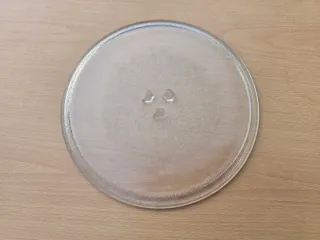 Plato giratorio para microondas de cristal