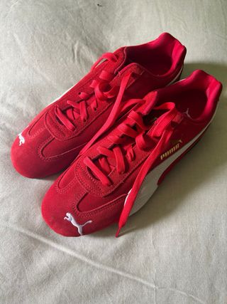 Zapatillas Puma Speedcat Rojas y Blancas
