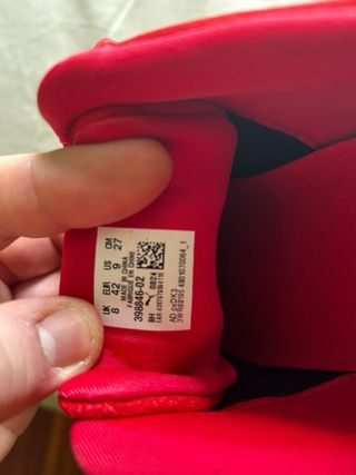 Zapatillas Puma Speedcat Rojas y Blancas