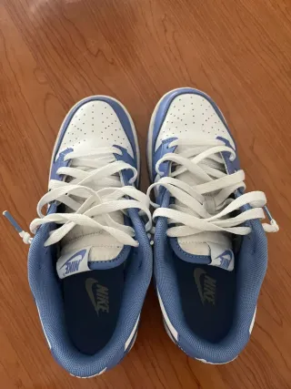 Zapatillas Nike Blancas y Azules