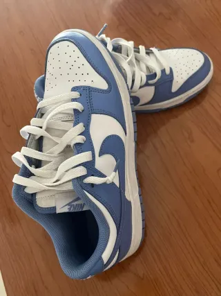 Zapatillas Nike Blancas y Azules