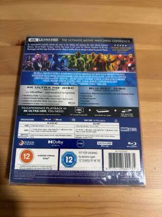 Saga Avengers Bluray 4K