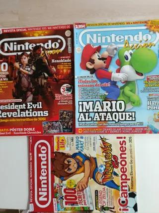 Revistas Nintendo Acción (Lote)