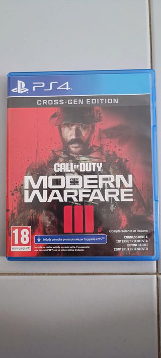 Call of Duty Modern Warfare III PS4 Cross-Gen