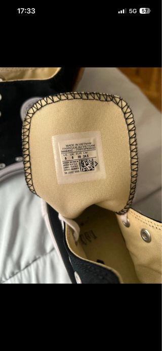 Converse Chuck Taylor Negras Plataforma