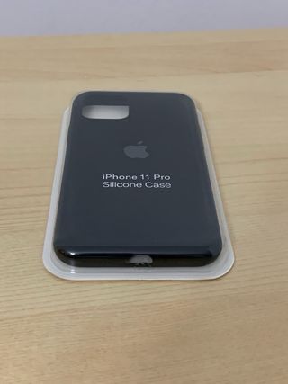 Funda iPhone 11 Pro Negra Silicone