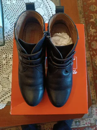 Botines Pikolinos Negros Mujer