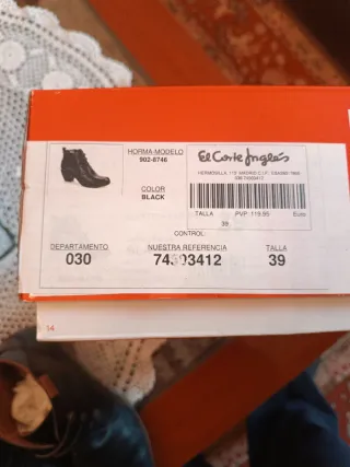 Botines Pikolinos Negros Mujer