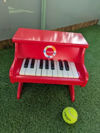 Piano Infantil Janod Rojo