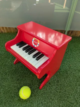 Piano Infantil Janod Rojo
