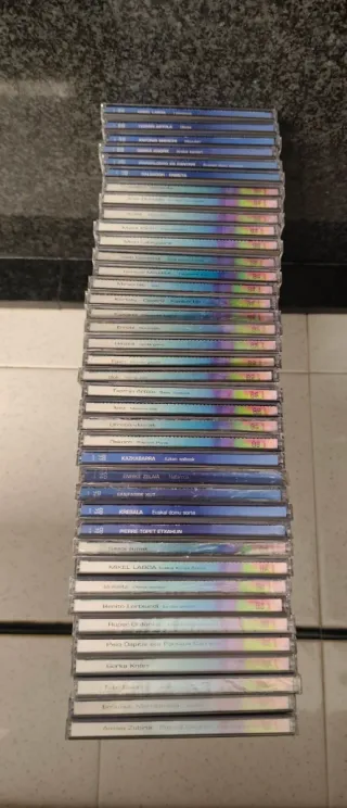 Colección Euskal Kantariak EGIN CD