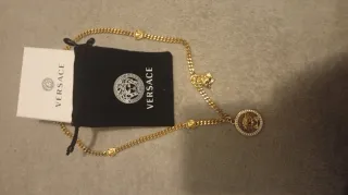 Collar Versace Dorado Medusa