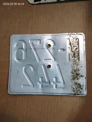 Matrículas antiguas M 276442