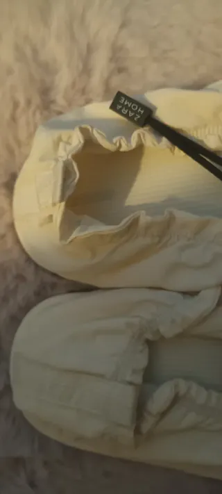 Zapatillas Zara Home Blancas