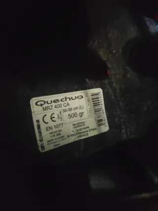 Casco de esquí rojo Quechua