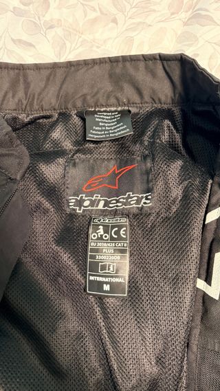 Chaqueta de moto Alpinestars negra