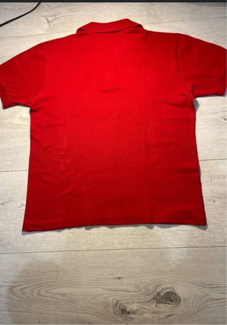 Polo Lacoste Rojo Talla L