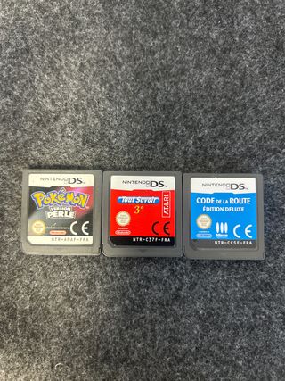 Lote 3 Juegos Nintendo DS