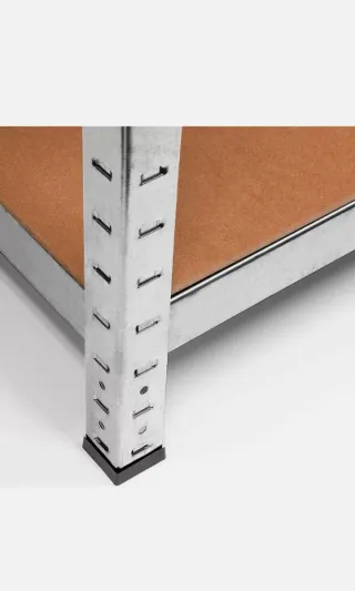 Scaffalature metalliche con 5 ripiani da 180 cm nuove con spedizione