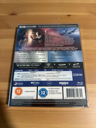 Trilogía Captain America Bluray 4K