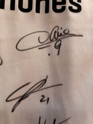Camiseta Valencia CF Centenario FIRMADA Plantilla