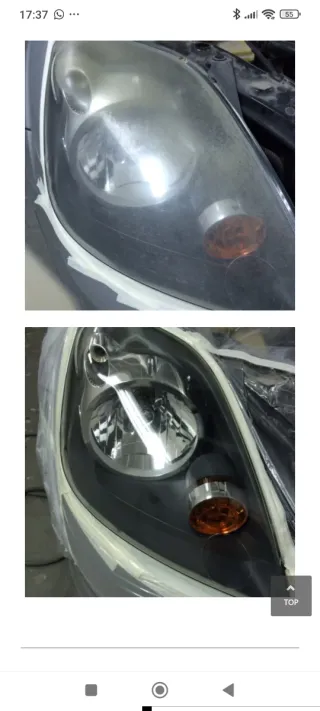 Pulir focos la pareja a 20 euros