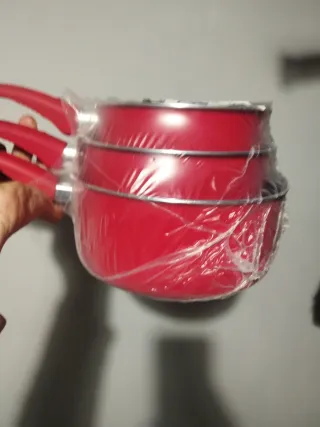 Set 3 padelle alte IKEA KAVALKAD