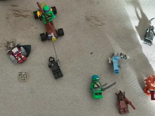 Lote 4 Sets LEGO Teenage Mutant Ninja Turtles