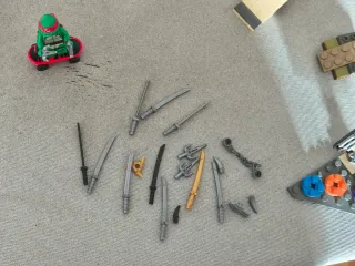 Lote 4 Sets LEGO Teenage Mutant Ninja Turtles