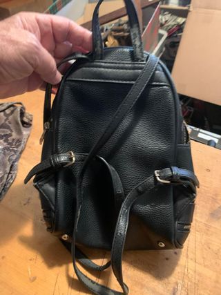 Zainetto nero trapuntato