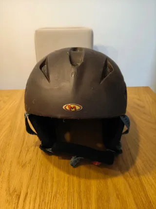 Casco Esquí Snow Market Negro Amarillo Talla L