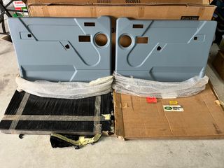 Par de Forras portas LR Discovery 1 Sonar Blue NOS