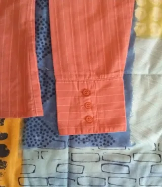 Camisa de mujer naranja/rosa