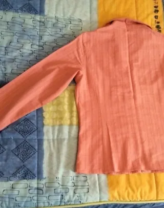 Camisa de mujer naranja/rosa