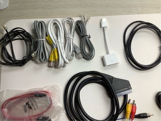 Lote Cables Audio/Video, HDMI, LAN, USB