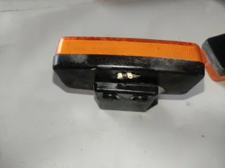 6 Pilotos Laterales Balizamiento Naranja