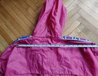 Giacca a vento Asics rosa vintage taglia M