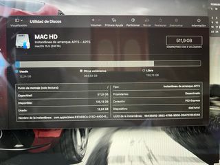 MacBook Pro 15 i7 16/512